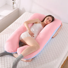 Load image into Gallery viewer, Rabbit Print Pregnancy Pillow