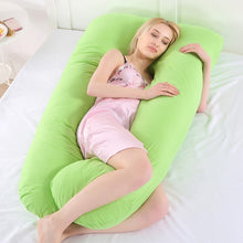 Load image into Gallery viewer, Rabbit Print Pregnancy Pillow