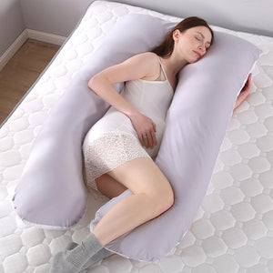 Rabbit Print Pregnancy Pillow