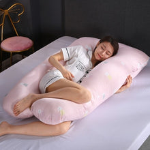 Load image into Gallery viewer, Rabbit Print Pregnancy Pillow