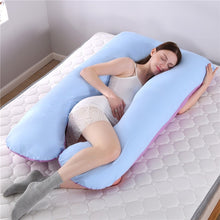 Load image into Gallery viewer, Rabbit Print Pregnancy Pillow