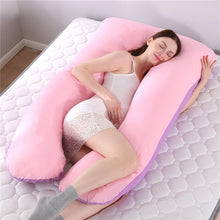 Load image into Gallery viewer, Rabbit Print Pregnancy Pillow