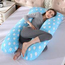 Load image into Gallery viewer, Rabbit Print Pregnancy Pillow