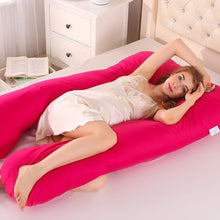 Load image into Gallery viewer, Rabbit Print Pregnancy Pillow