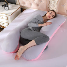 Load image into Gallery viewer, Rabbit Print Pregnancy Pillow