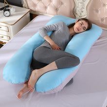 Load image into Gallery viewer, Rabbit Print Pregnancy Pillow