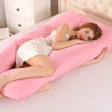 Load image into Gallery viewer, Rabbit Print Pregnancy Pillow