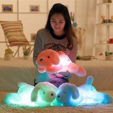 Load image into Gallery viewer, 50cm Kawaii Luminous Dog Plush Pillow