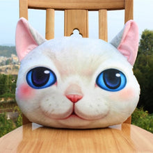 Load image into Gallery viewer, 35cm*36cm 3D Cute Cat Cushion