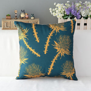 18" Natural Colourful Cotton Cushion