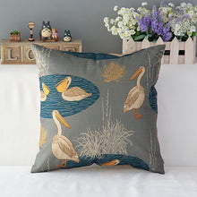 Load image into Gallery viewer, 18&quot; Natural Colourful Cotton Cushion