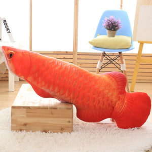 Arowana Plush Fish Plush Long Pillow