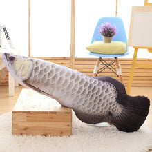 Load image into Gallery viewer, Arowana Plush Fish Plush Long Pillow