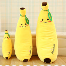 Load image into Gallery viewer, Soft Yellow Banana Pillow