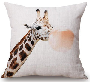 45x45cm Animal Cushion African Print Decorative Sofa Cushion