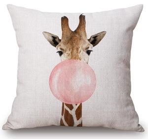 45x45cm Animal Cushion African Print Decorative Sofa Cushion