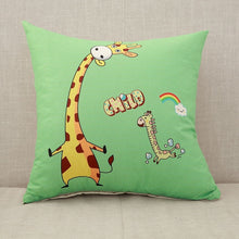 Load image into Gallery viewer, Cute Cartoon Pattern Cushion Cover