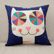 Load image into Gallery viewer, Cute Cartoon Pattern Cushion Cover