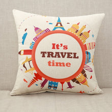 Load image into Gallery viewer, Cute Cartoon Pattern Cushion Cover