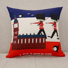 Load image into Gallery viewer, Cute Cartoon Pattern Cushion Cover