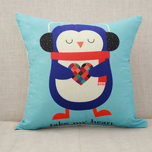 Load image into Gallery viewer, Cute Cartoon Pattern Cushion Cover