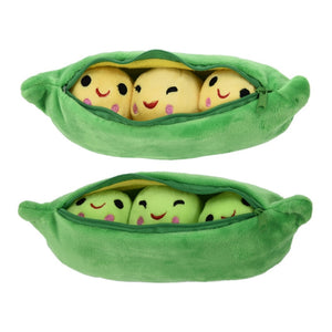 25CM Cute Pea Shaped Soft Pillow