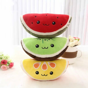 Plush Stuffed Watermelon Pillow