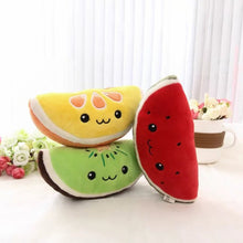 Load image into Gallery viewer, Plush Stuffed Watermelon Pillow