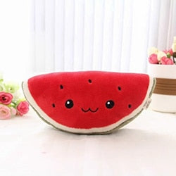 Plush Stuffed Watermelon Pillow