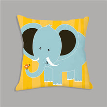 Load image into Gallery viewer, Cartoon Animal Printed Cushion Throw Pillow