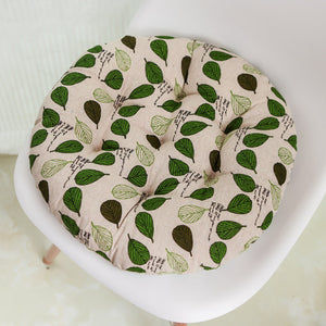 Casual Print Round Cushion