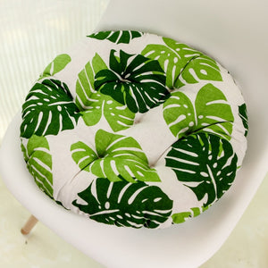 Casual Print Round Cushion