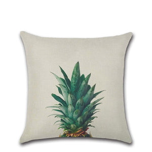 Summer Tropical Plants Decorative Pillow Case