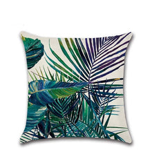 Load image into Gallery viewer, Summer Tropical Plants Decorative Pillow Case