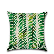 Load image into Gallery viewer, Summer Tropical Plants Decorative Pillow Case